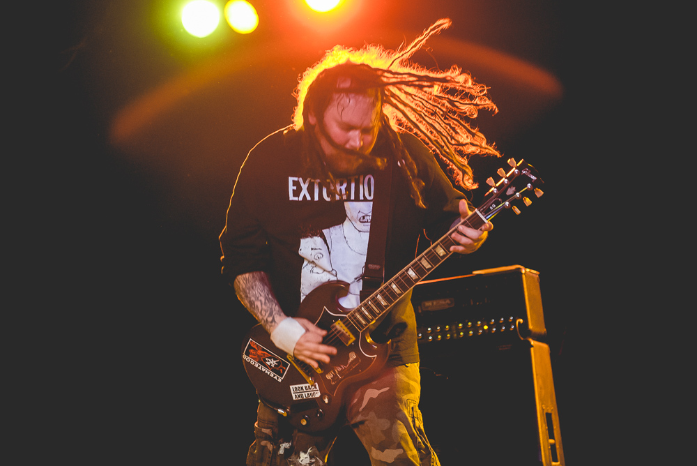 Napalm Death, Roseland Theater, photo by Miss Ellanea