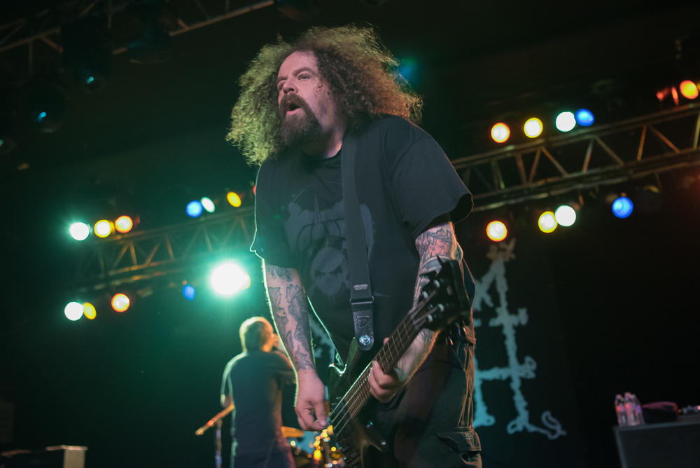 Napalm Death, Roseland Theater, photo by Miss Ellanea
