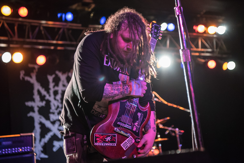 Napalm Death, Roseland Theater, photo by Miss Ellanea