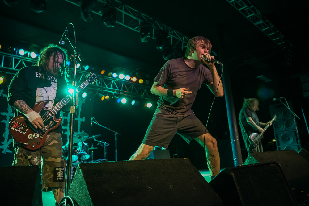 Napalm Death, Roseland Theater, photo by Miss Ellanea