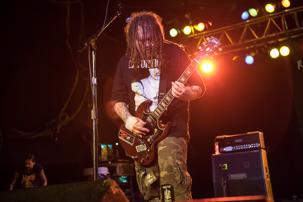 Napalm Death, Roseland Theater, photo by Miss Ellanea