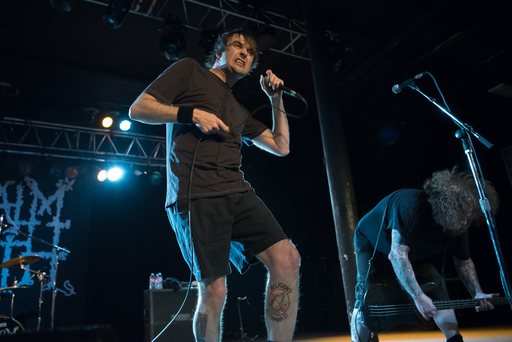 Napalm Death, Roseland Theater, photo by Miss Ellanea