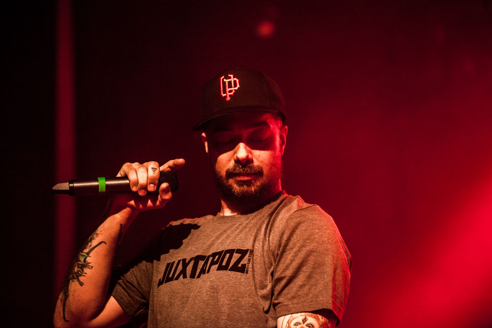 Aesop Rock, Wonder Ballroom, photo by Sam Gehrke