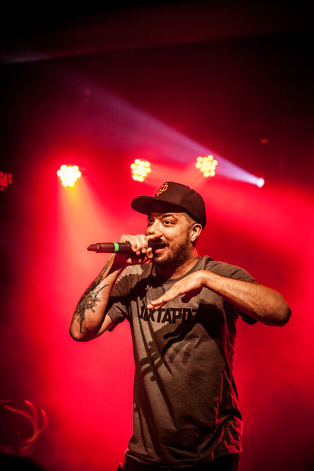 Aesop Rock, Wonder Ballroom, photo by Sam Gehrke