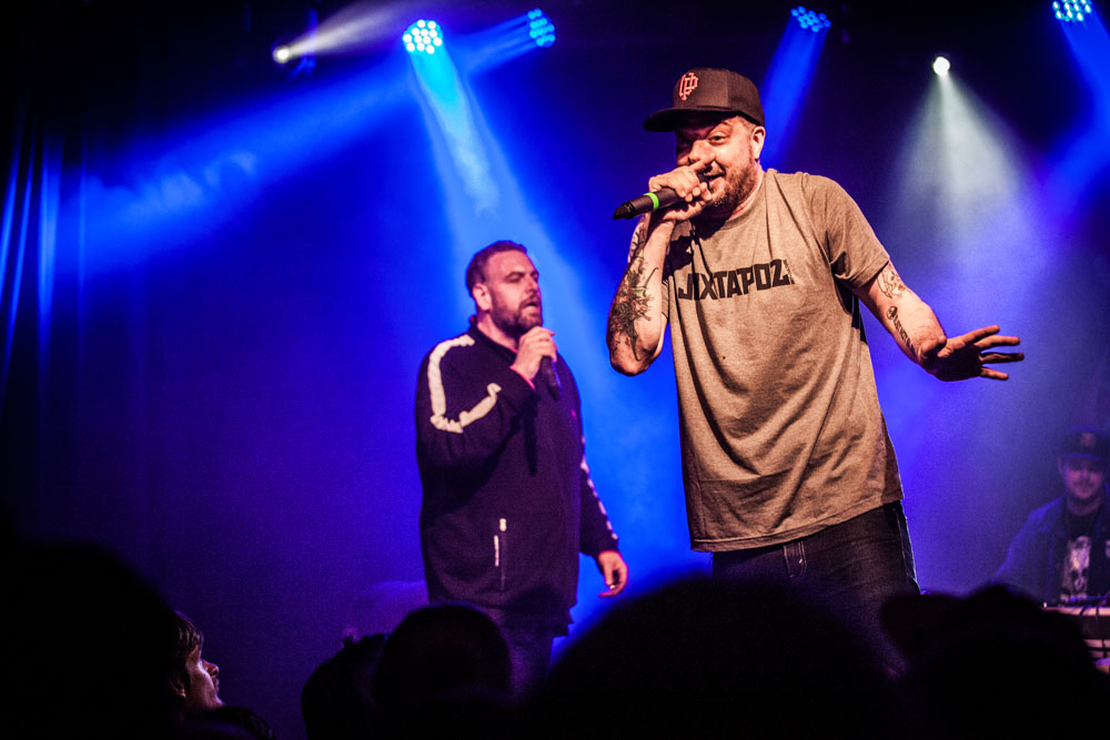 Aesop Rock, Rob Sonic, Wonder Ballroom, photo by Sam Gehrke