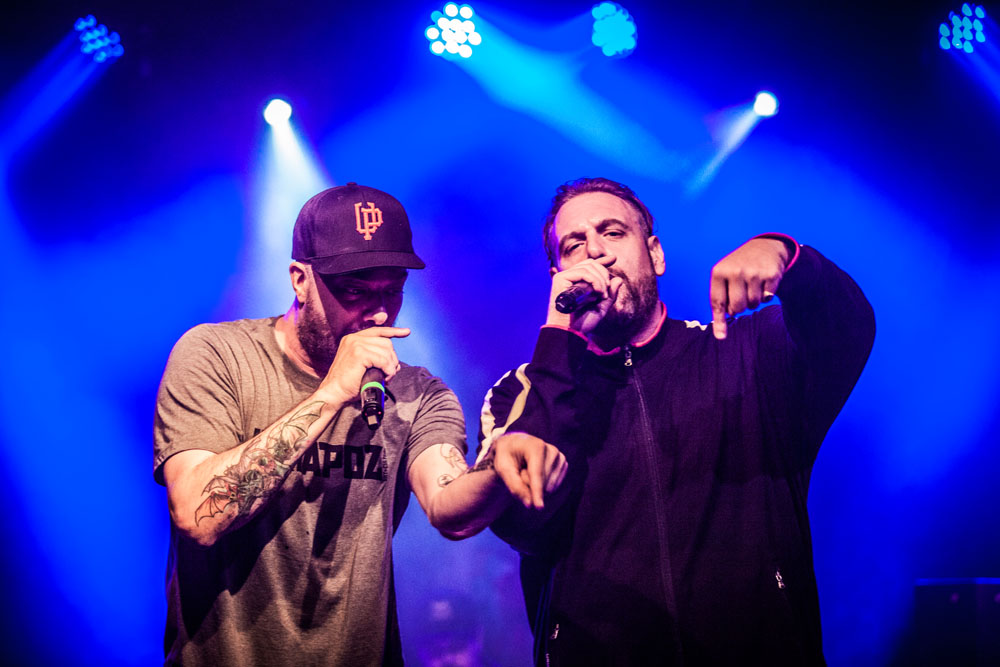 Aesop Rock, Rob Sonic, Wonder Ballroom, photo by Sam Gehrke