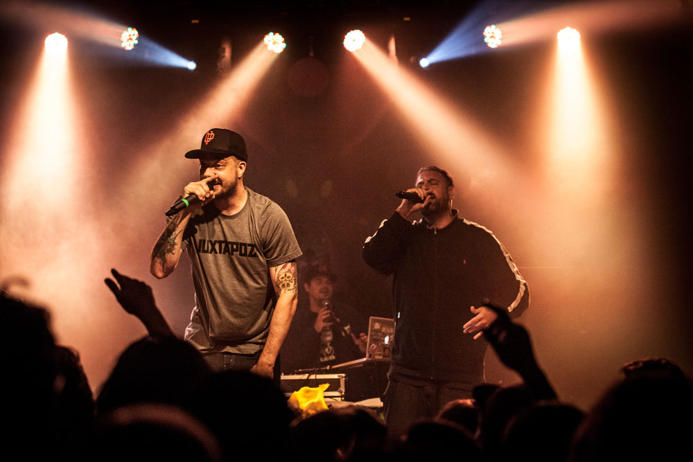 Aesop Rock, Rob Sonic, Wonder Ballroom, photo by Sam Gehrke