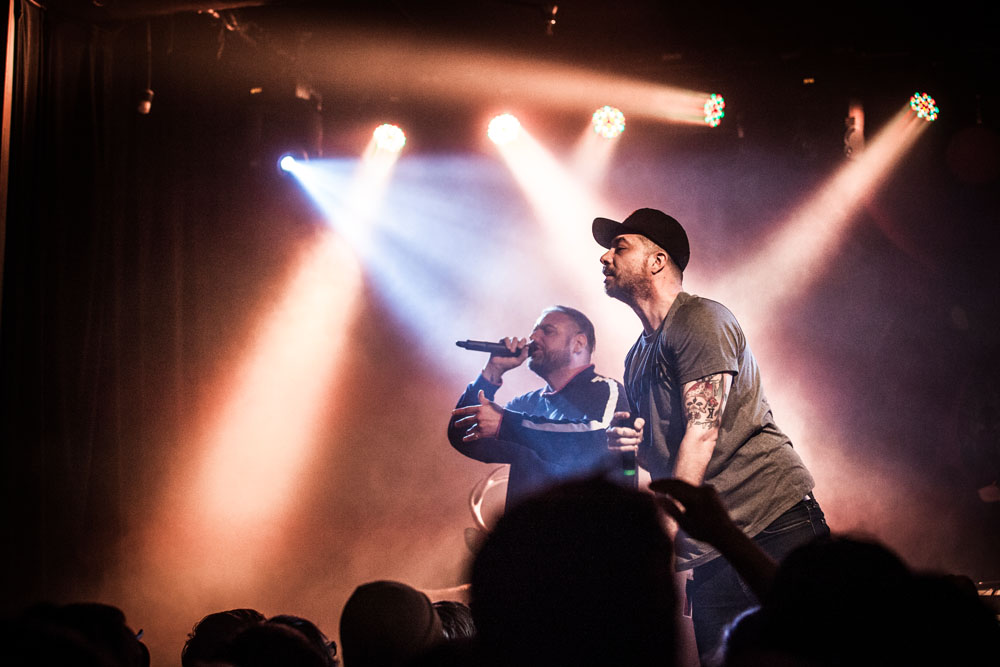Aesop Rock, Rob Sonic, Wonder Ballroom, photo by Sam Gehrke