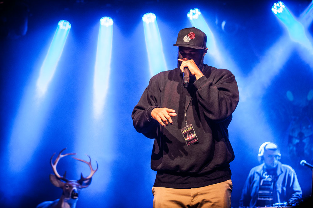 Homeboy Sandman, Wonder Ballroom, photo by Sam Gehrke