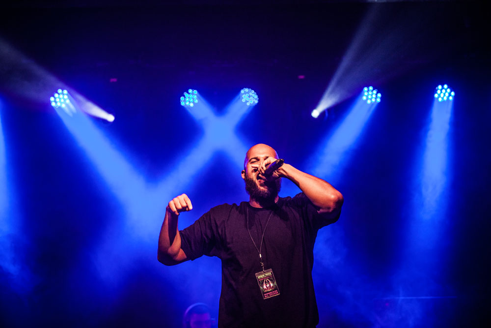Homeboy Sandman, Wonder Ballroom, photo by Sam Gehrke