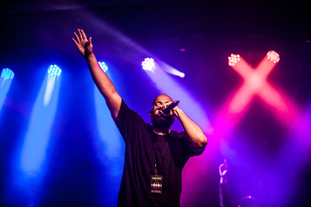 Homeboy Sandman, Wonder Ballroom, photo by Sam Gehrke