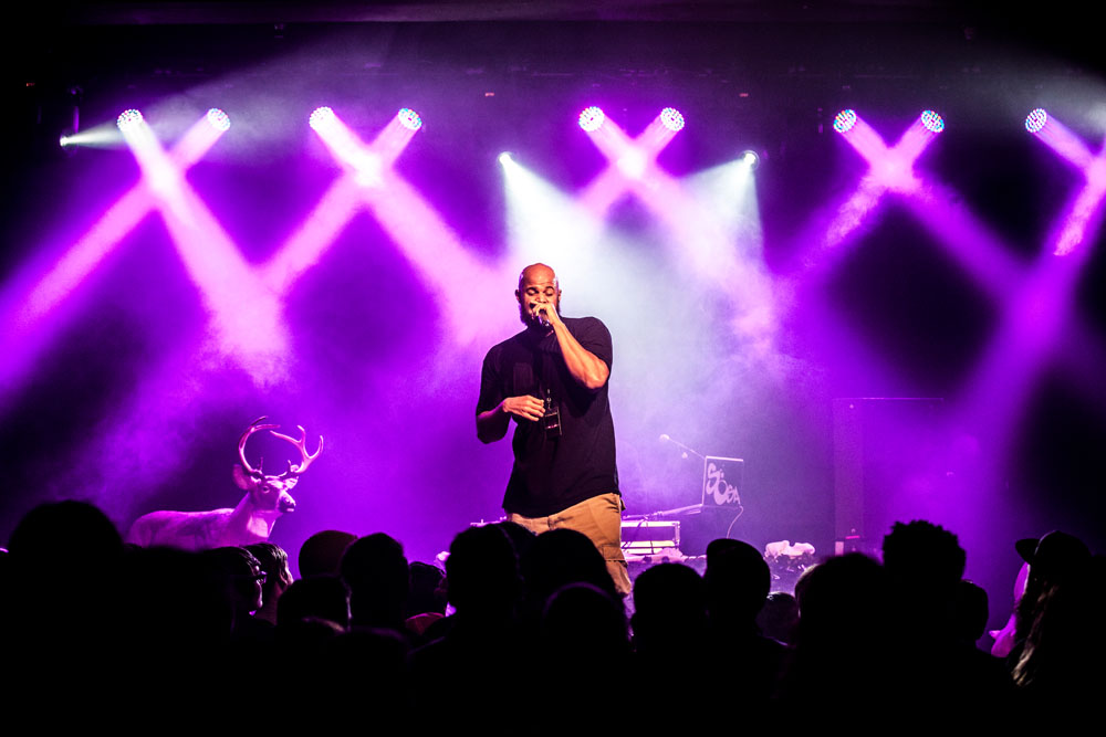 Homeboy Sandman, Wonder Ballroom, photo by Sam Gehrke