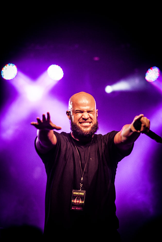 Homeboy Sandman, Wonder Ballroom, photo by Sam Gehrke
