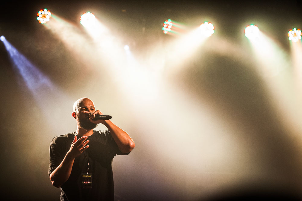 Homeboy Sandman, Wonder Ballroom, photo by Sam Gehrke
