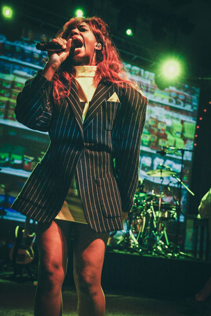 Santigold, Crystal Ballroom, photo by Tojo Andrianarivo