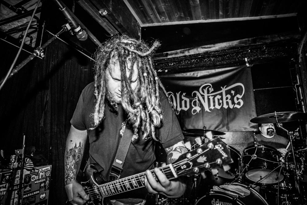 Napalm Death, Old Nick's Pub, photo by Sam Gehrke