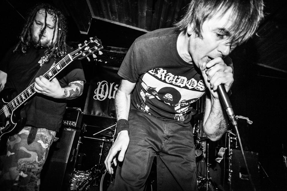 Napalm Death, Old Nick's Pub, photo by Sam Gehrke