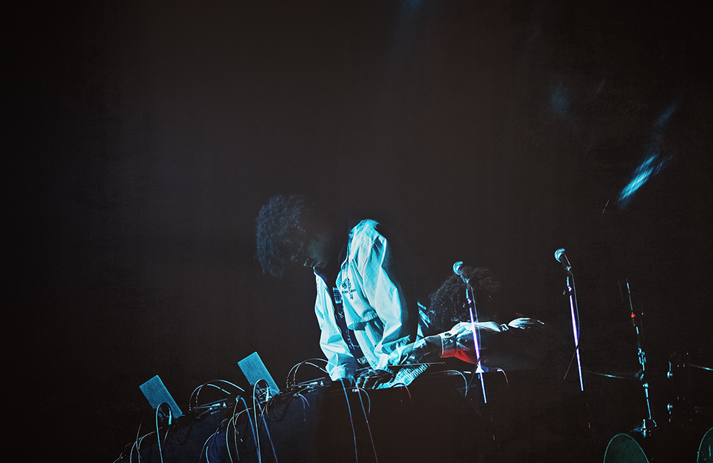 James Ferraro, Roseland Theater, photo by Autumn Andel