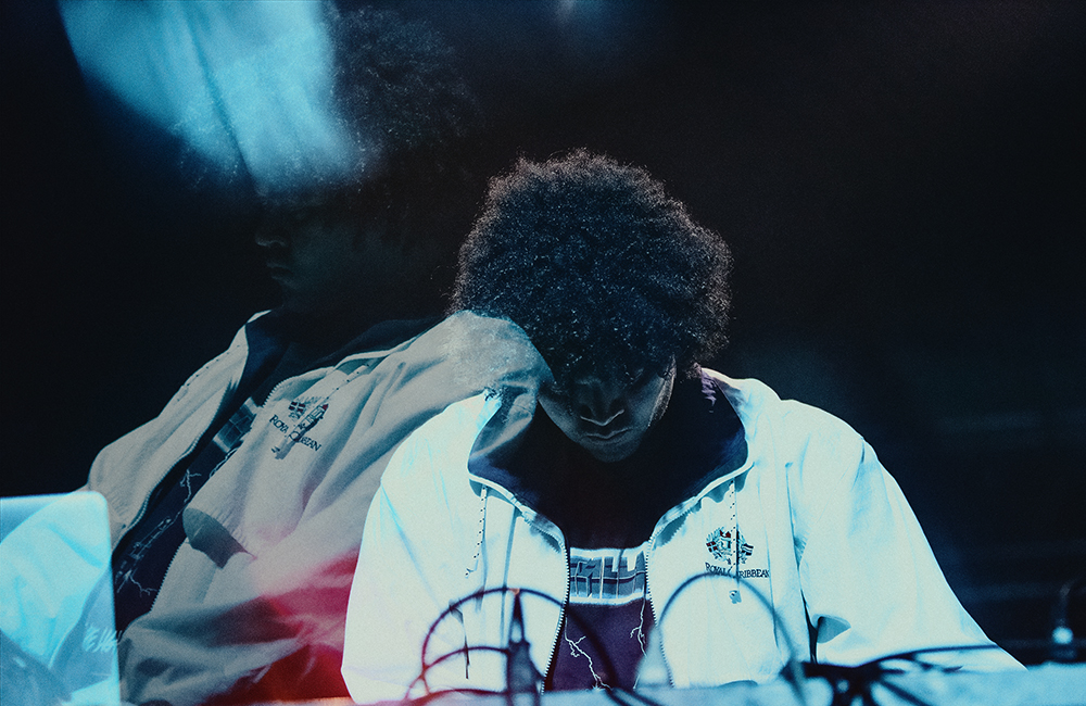 James Ferraro, Roseland Theater, photo by Autumn Andel