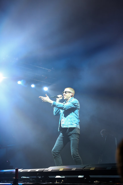 Macklemore, Veterans Memorial Coliseum, Rose Quarter, photo by Sydnie Kobza