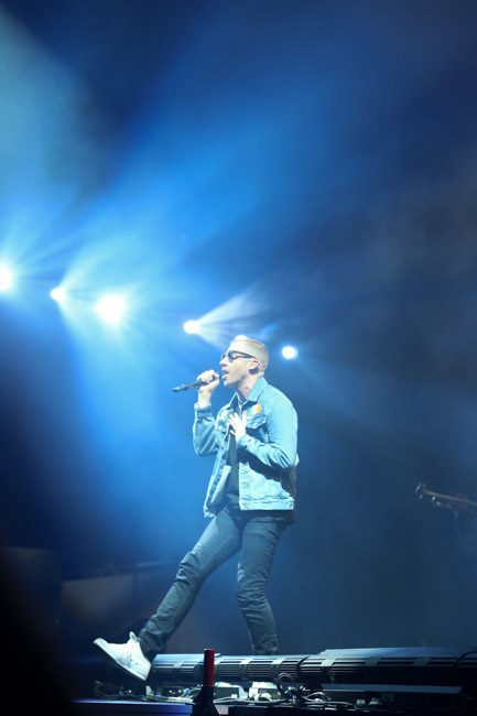 Macklemore, Veterans Memorial Coliseum, Rose Quarter, photo by Sydnie Kobza