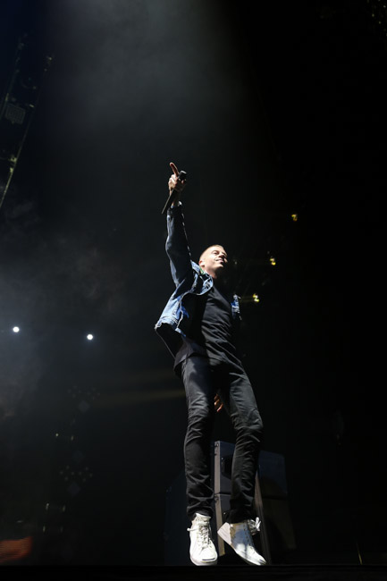 Macklemore, Veterans Memorial Coliseum, Rose Quarter, photo by Sydnie Kobza