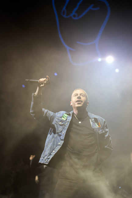 Macklemore, Veterans Memorial Coliseum, Rose Quarter, photo by Sydnie Kobza