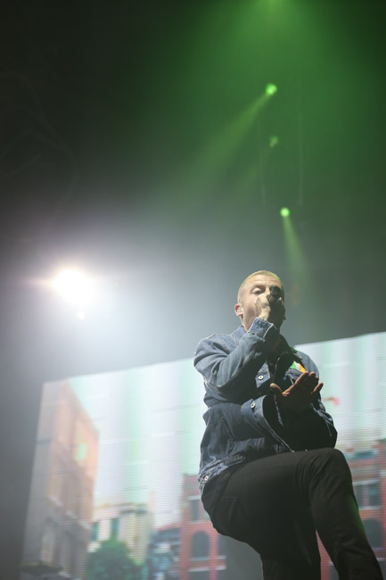 Macklemore, Veterans Memorial Coliseum, Rose Quarter, photo by Sydnie Kobza