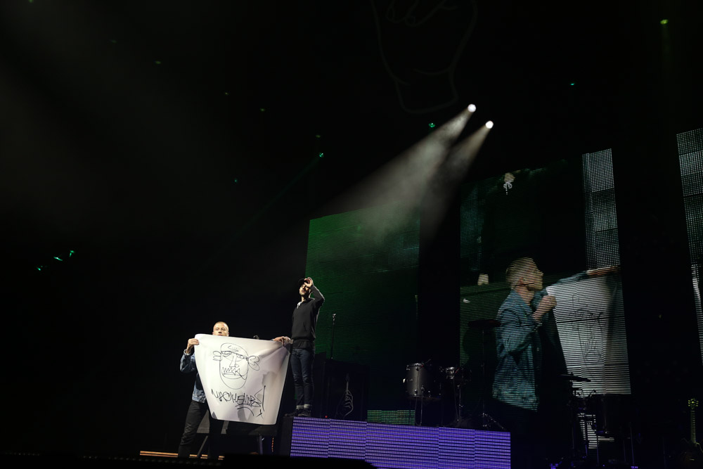 Macklemore, Veterans Memorial Coliseum, Rose Quarter, photo by Sydnie Kobza