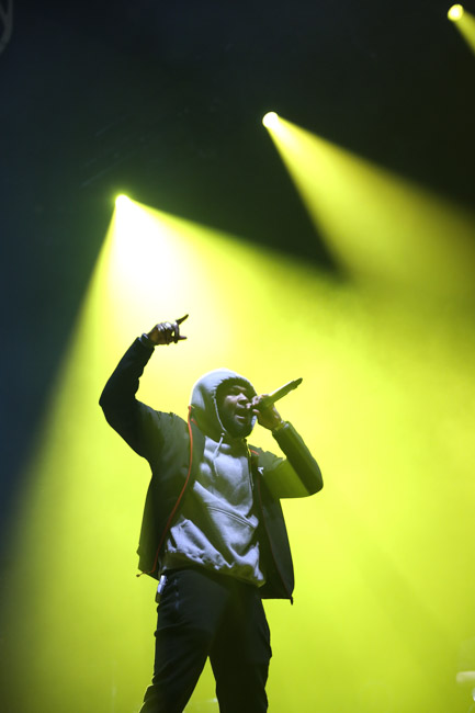 Raz Simone, Veterans Memorial Coliseum, Rose Quarter, photo by Sydnie Kobza