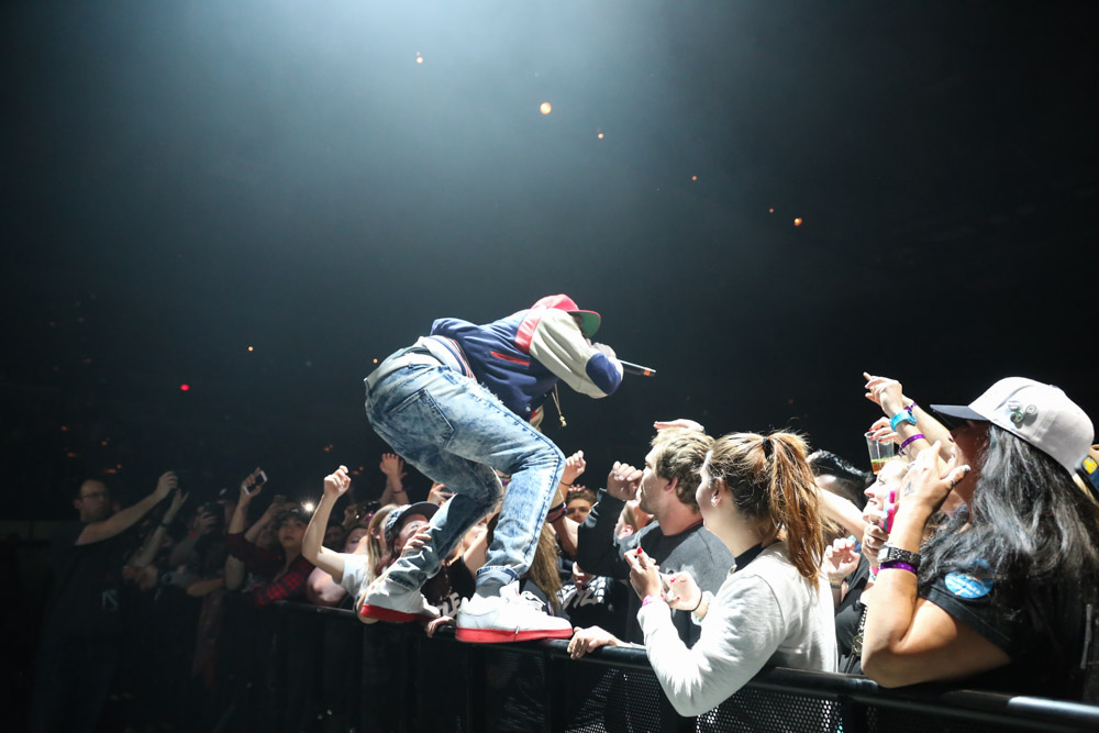 XP, Veterans Memorial Coliseum, Rose Quarter, photo by Sydnie Kobza