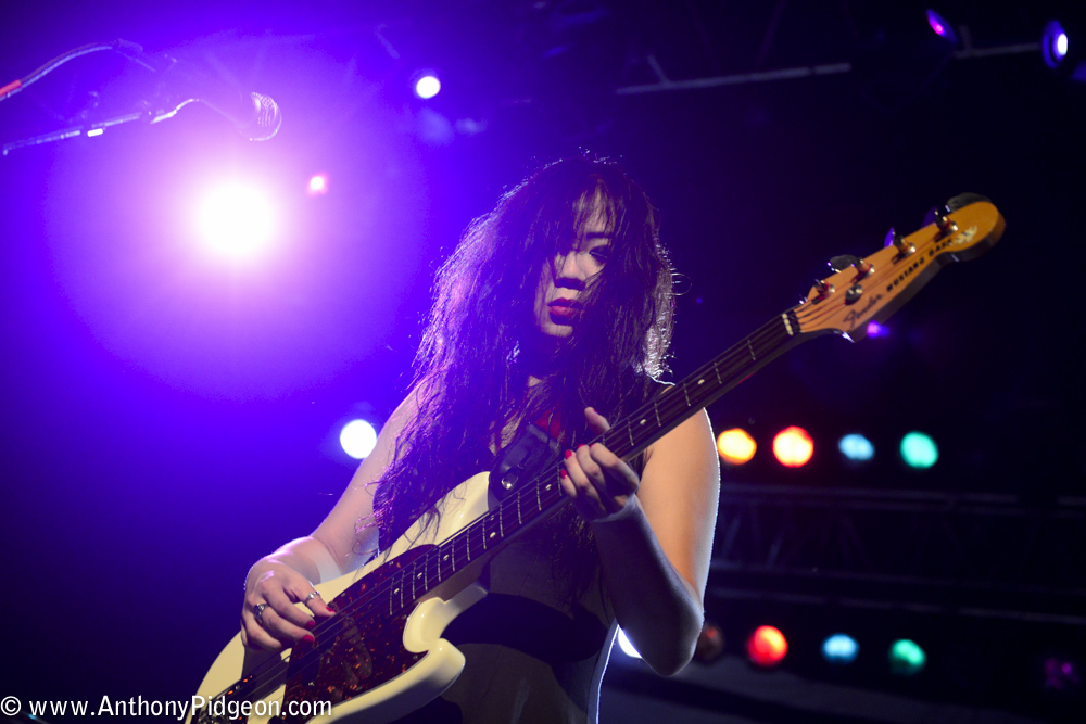 L.A. Witch, Roseland Theater, photo by Anthony Pidgeon