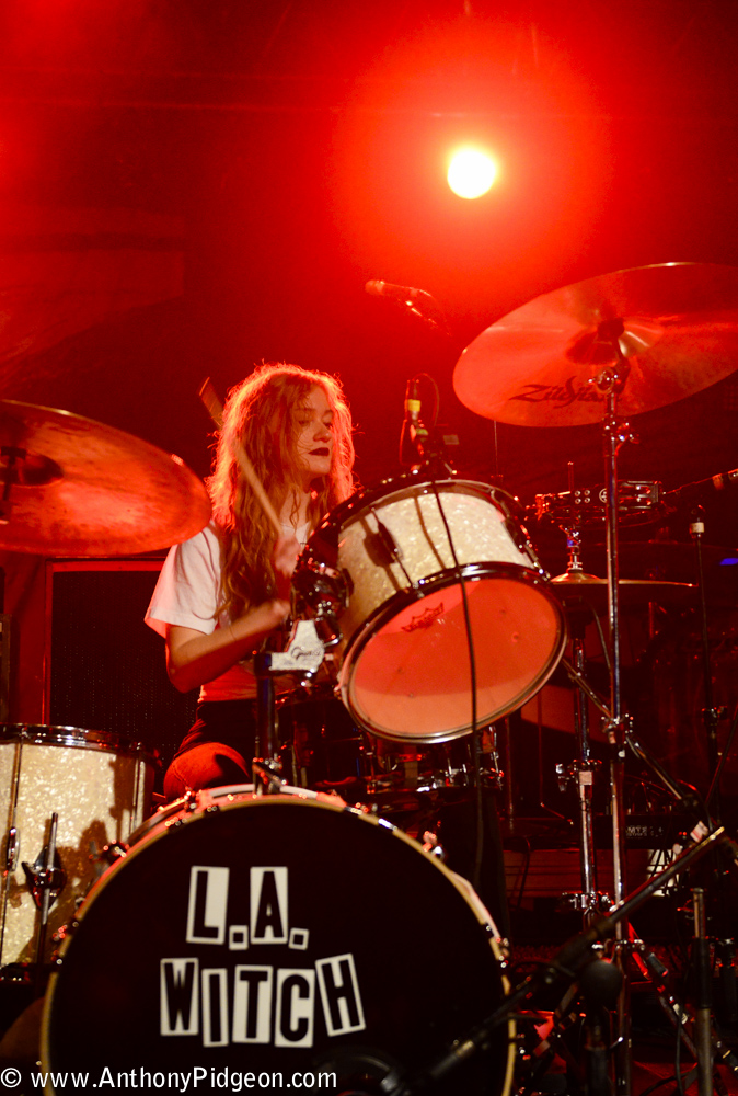 L.A. Witch, Roseland Theater, photo by Anthony Pidgeon