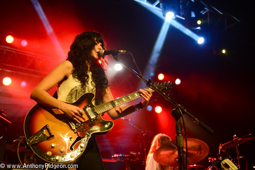 L.A. Witch, Roseland Theater, photo by Anthony Pidgeon