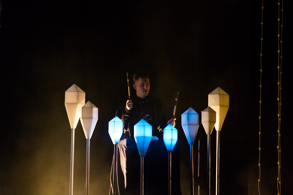 Purity Ring, Sasquatch! Festival, Gorge Amphitheatre, photo by Henry Novak