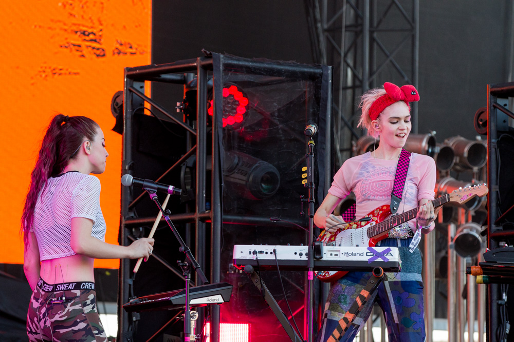 Grimes, Sasquatch! Festival, Gorge Amphitheatre, photo by Henry Novak