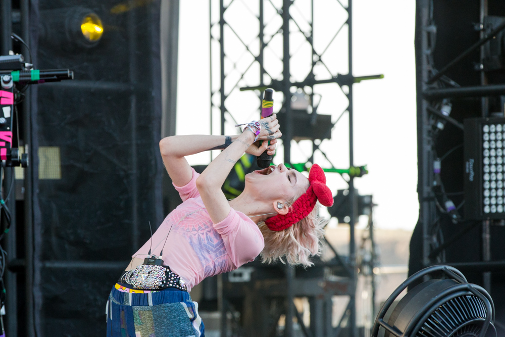 Grimes, Sasquatch! Festival, Gorge Amphitheatre, photo by Henry Novak