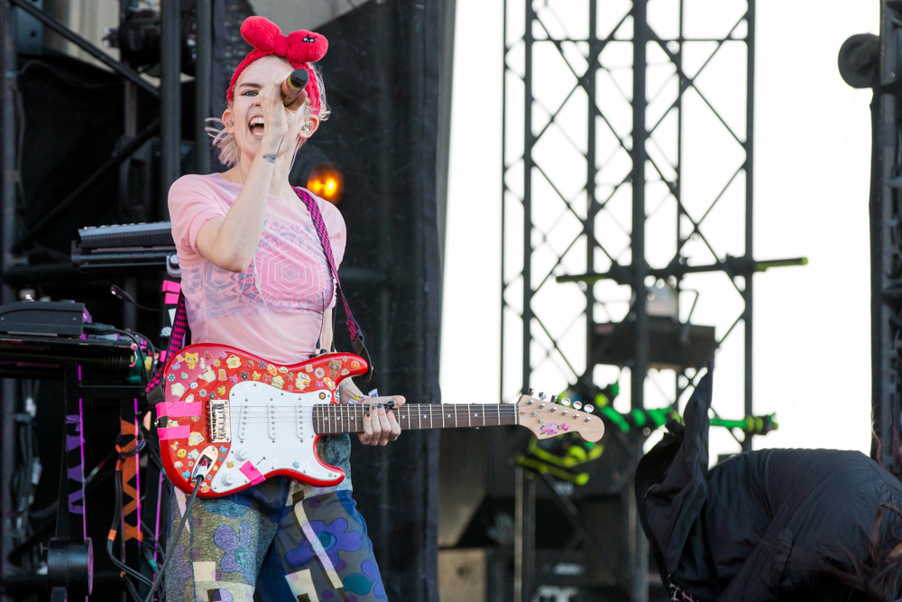 Grimes, Sasquatch! Festival, Gorge Amphitheatre, photo by Henry Novak