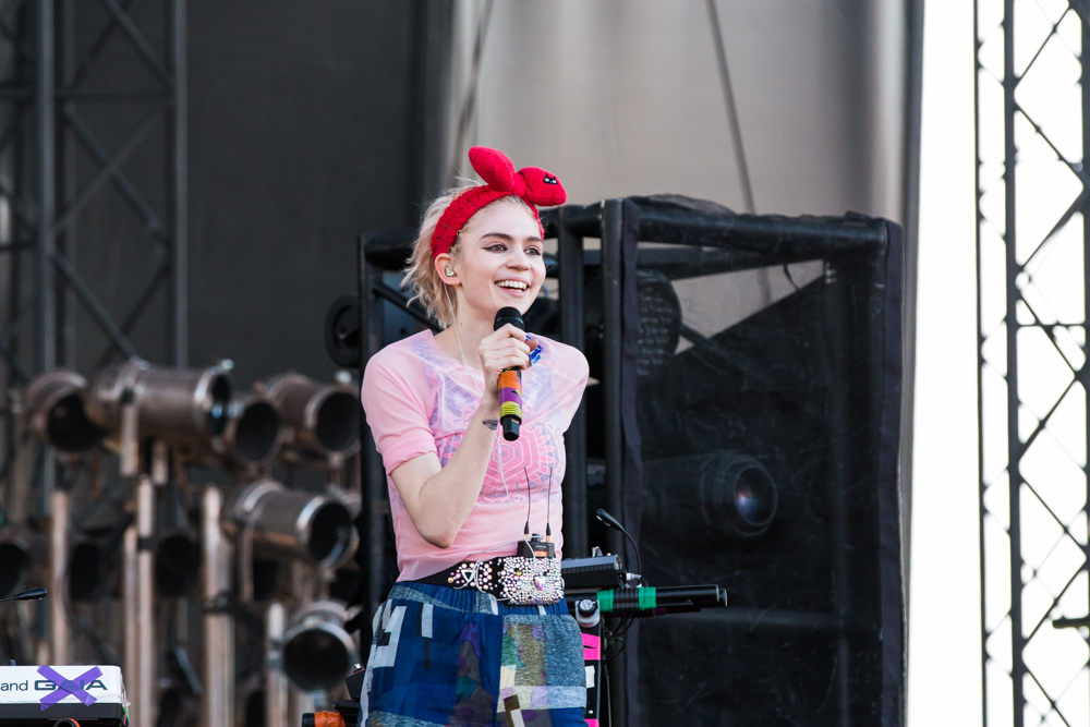 Grimes, Sasquatch! Festival, Gorge Amphitheatre, photo by Henry Novak