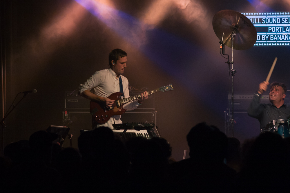 Battles, Wonder Ballroom, photo by Blake Sourisseau