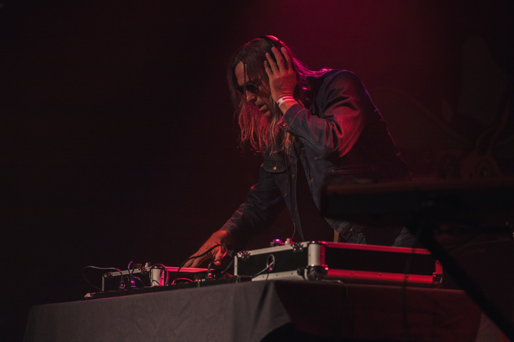 DJ Johnny Basil, Roseland Theater, photo by Blake Sourisseau