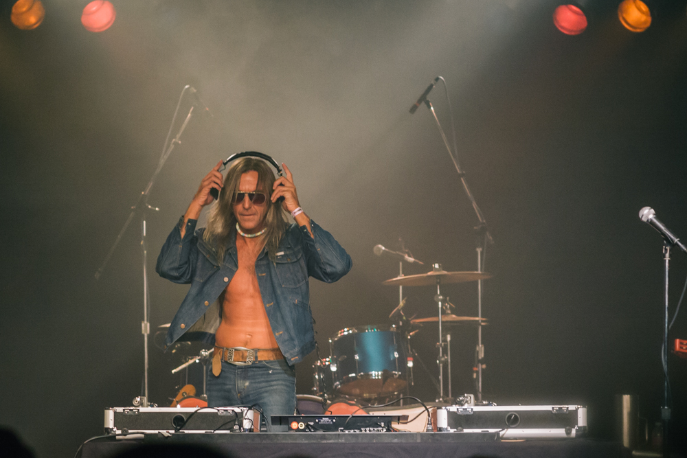 DJ Johnny Basil, Roseland Theater, photo by Blake Sourisseau