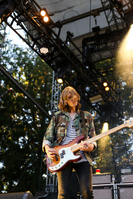 Cage The Elephant, Edgefield Amphitheater, photo by Sydnie Kobza