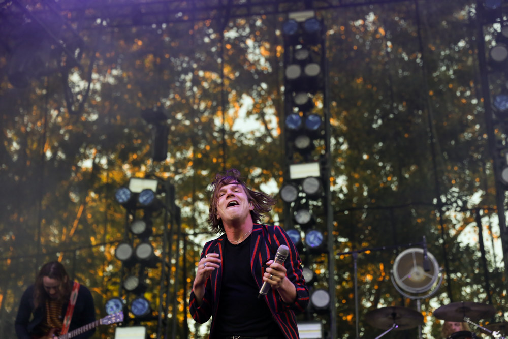 Cage The Elephant, Edgefield Amphitheater, photo by Sydnie Kobza
