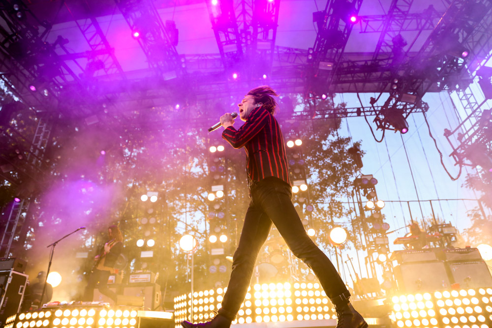 Cage The Elephant, Edgefield Amphitheater, photo by Sydnie Kobza