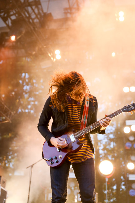 Cage The Elephant, Edgefield Amphitheater, photo by Sydnie Kobza