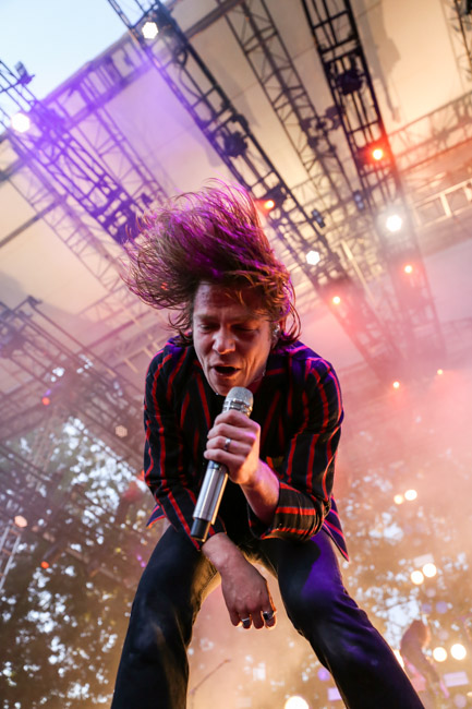 Cage The Elephant, Edgefield Amphitheater, photo by Sydnie Kobza