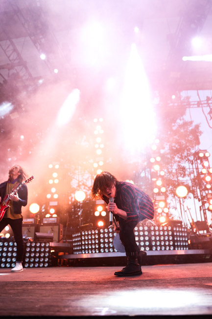 Cage The Elephant, Edgefield Amphitheater, photo by Sydnie Kobza