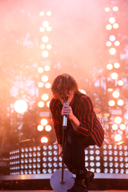 Cage The Elephant, Edgefield Amphitheater, photo by Sydnie Kobza