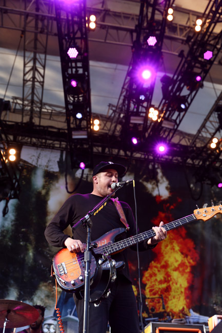 Portugal. The Man, Edgefield Amphitheater, photo by Sydnie Kobza